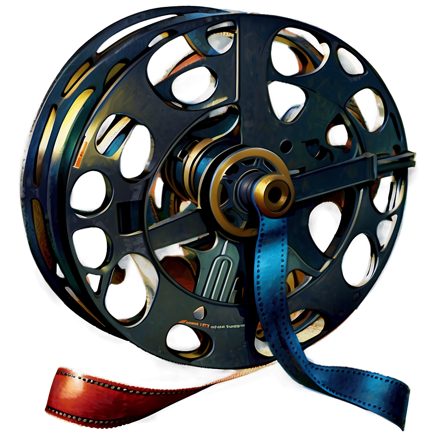 Vintage Film Reel Png Eua85