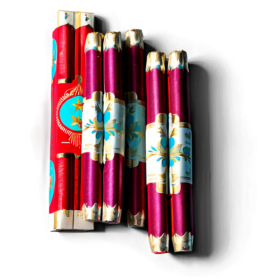 Vintage Firecrackers Package Png Dtg