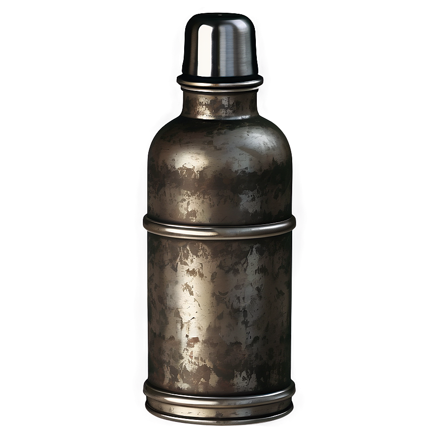 Vintage Flask Illustration Png Lxi