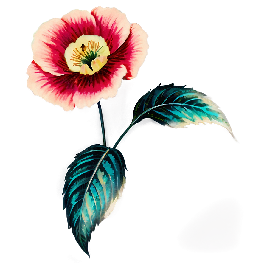 Vintage Flower Transparent Png 93