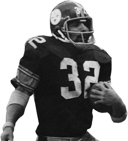 Vintage Football Player Running32