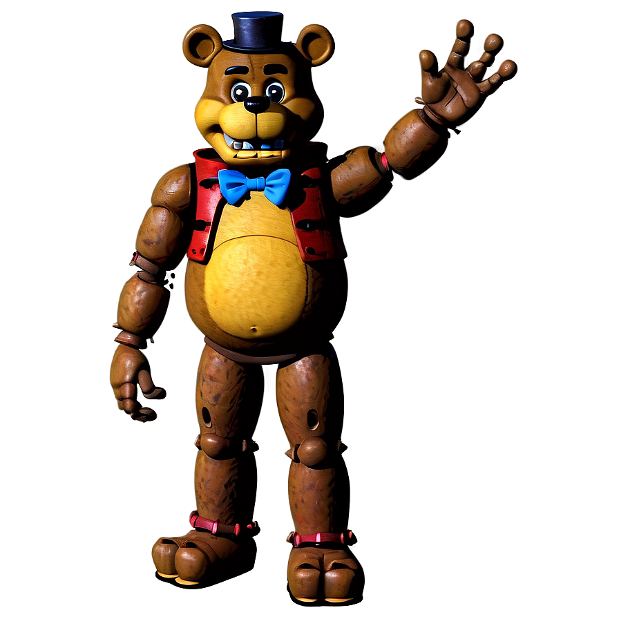 Vintage Freddy Fazbear Artwork Png Yny