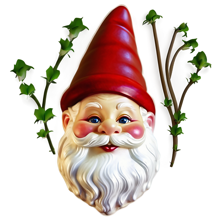 Vintage Garden Gnome Png 06132024