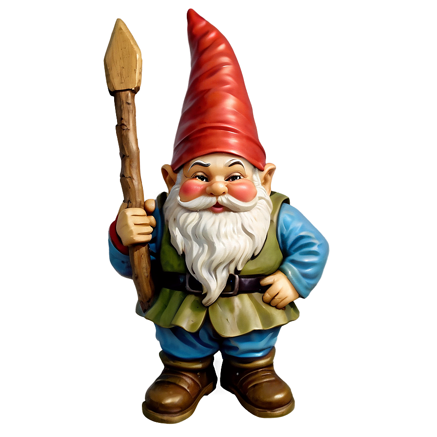 Vintage Garden Gnome Png Kew