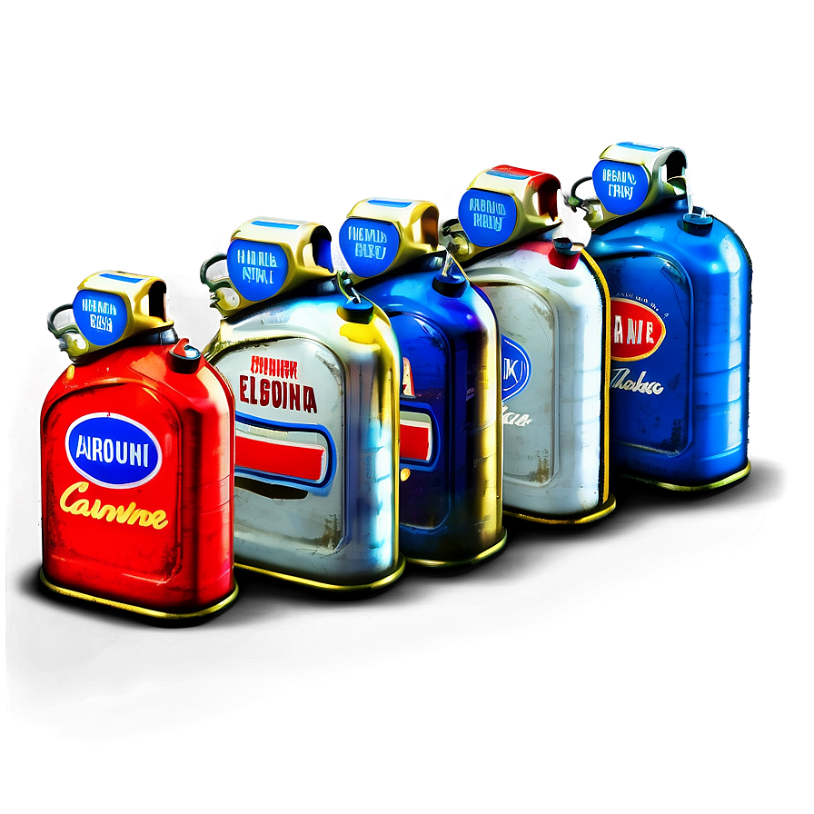 Vintage Gasoline Can Png 58