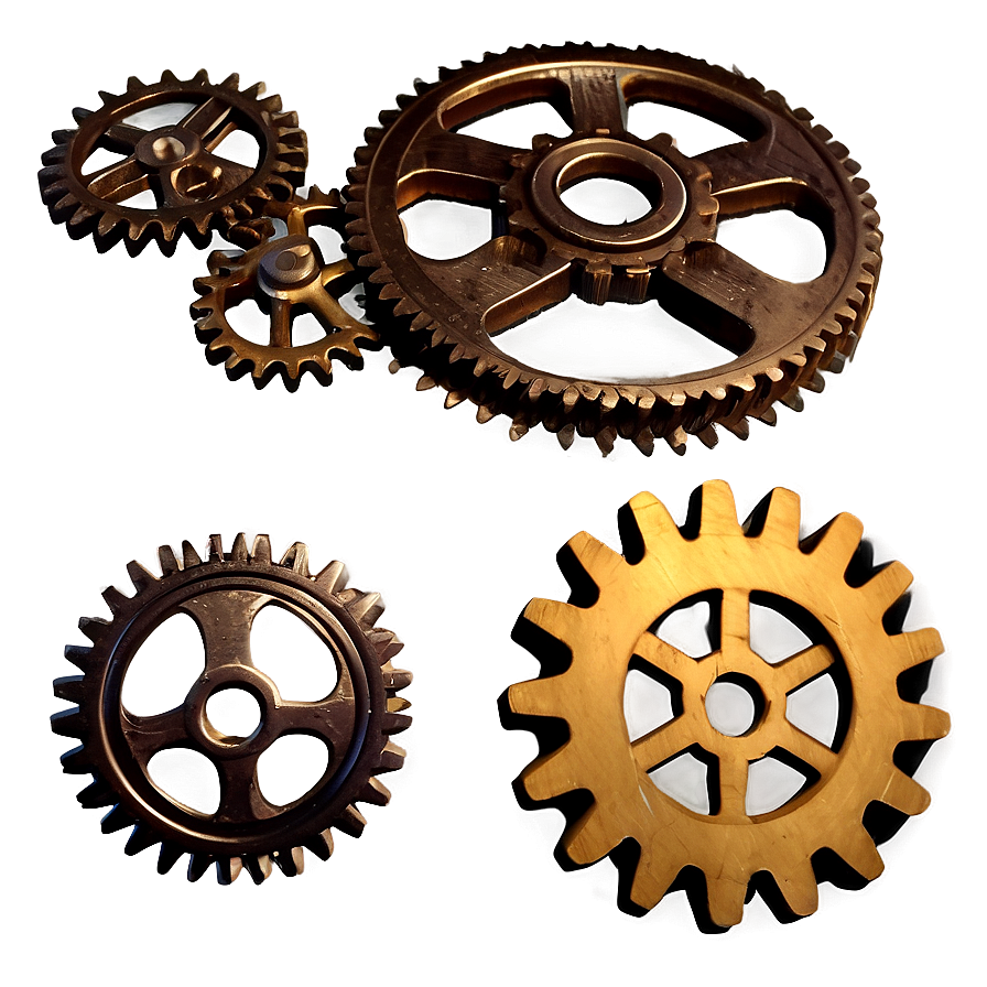 Vintage Gear Icon Png Nej49