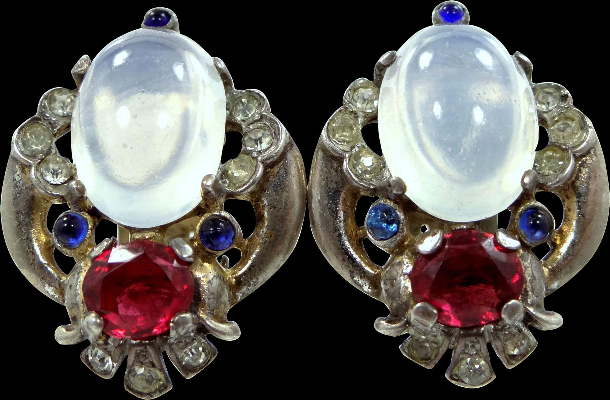 Vintage Gemstone Earrings