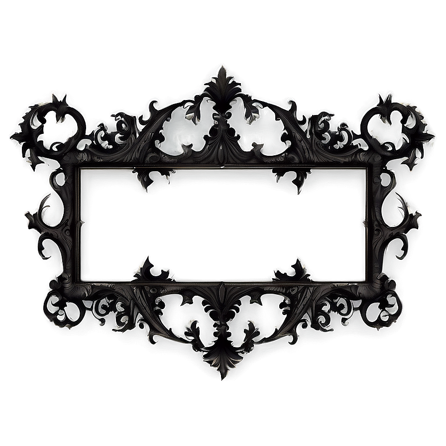 Vintage Gothic Frame Png Rhx