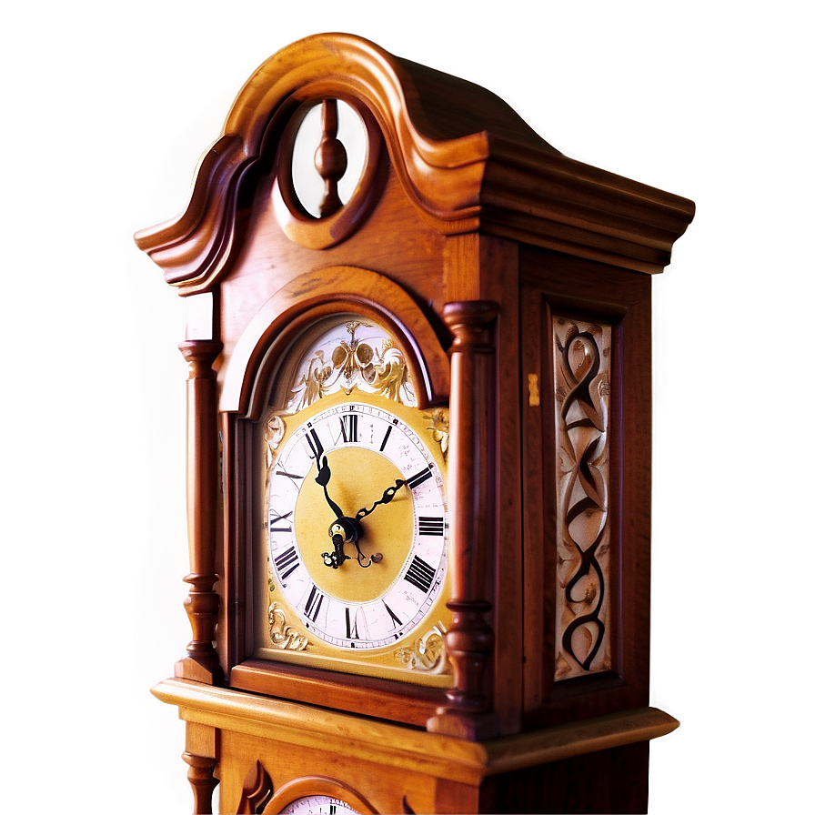 Vintage Grandfather Clock Png Ttj