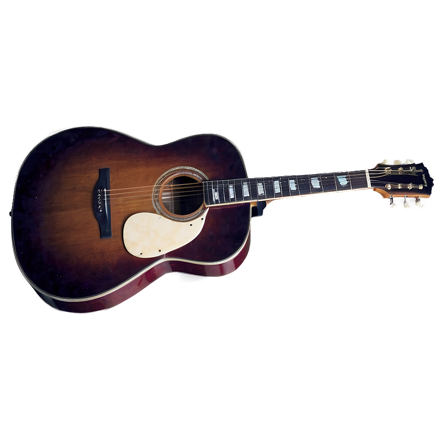 Vintage Guitar Png 06112024