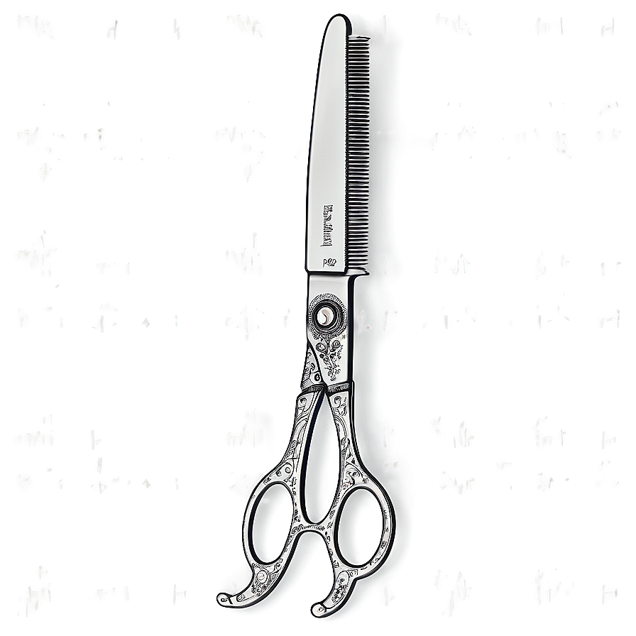 Vintage Hairdressing Scissors Png 95