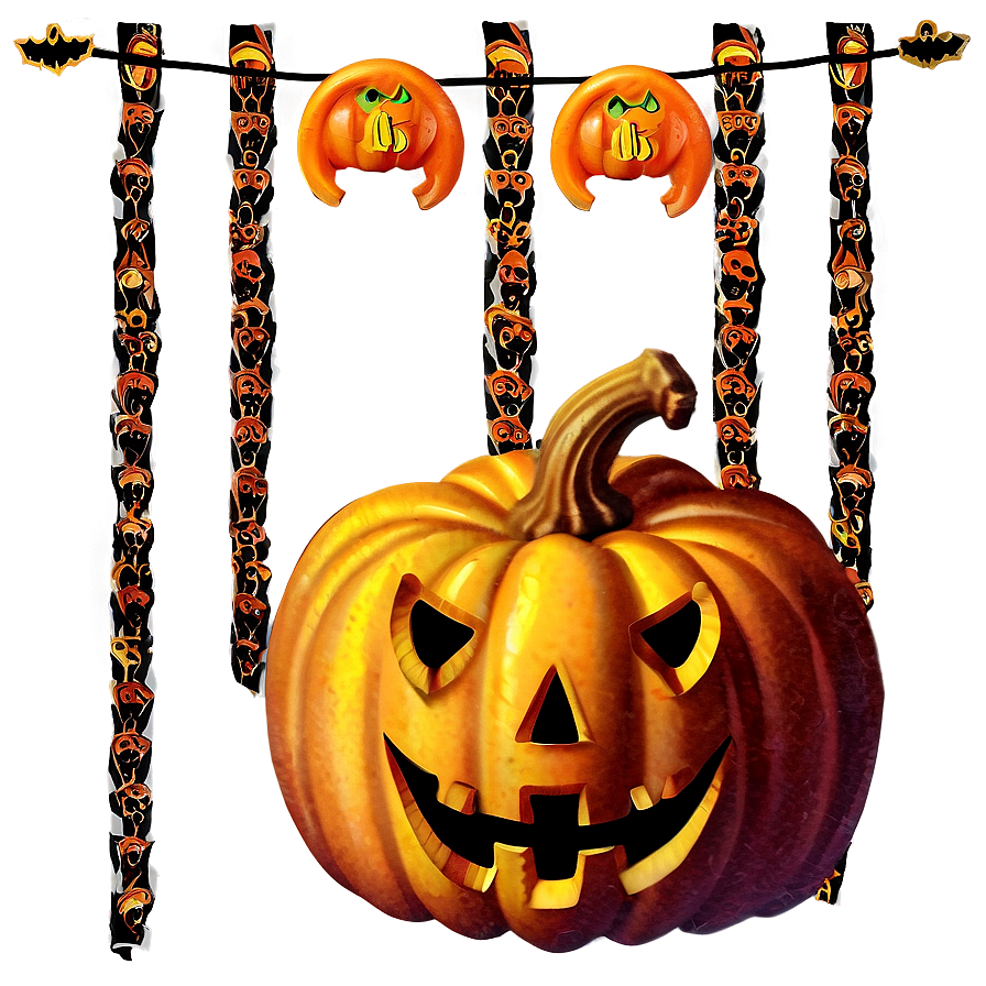 Vintage Halloween Decor Png Ewh