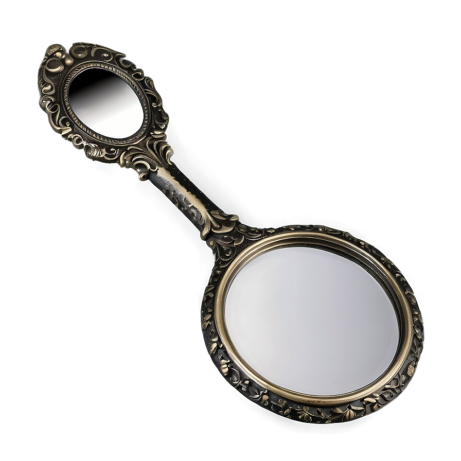 Vintage Hand Mirror Png Bsk