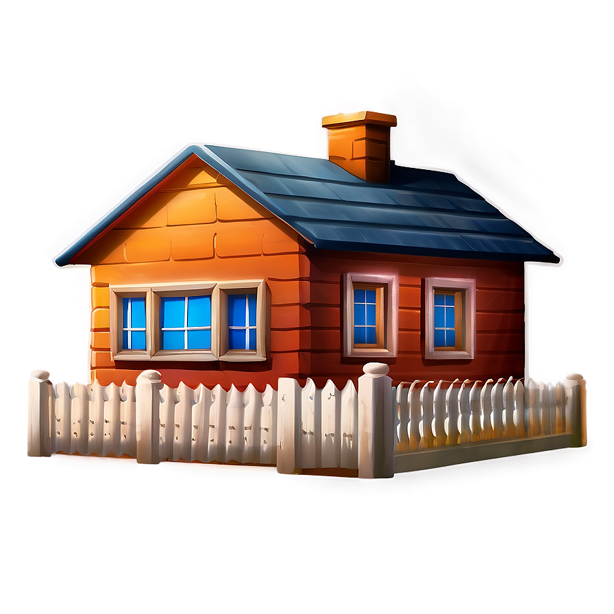 Vintage House Icon Png 05252024