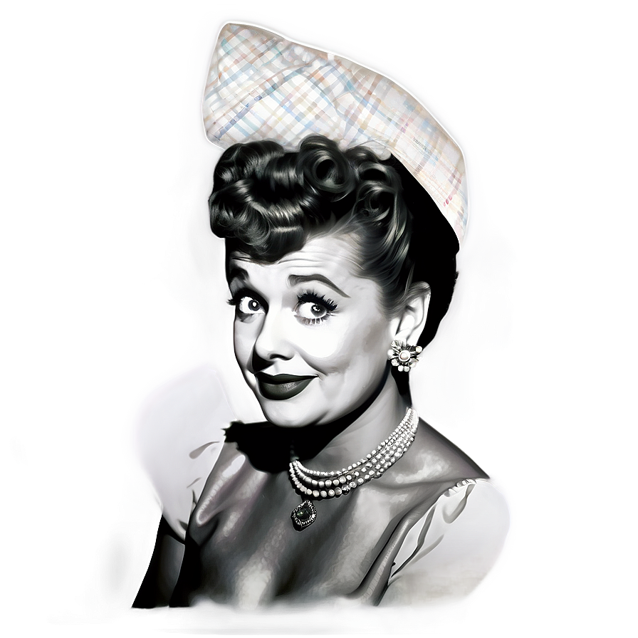 Vintage I Love Lucy Poster Png 33