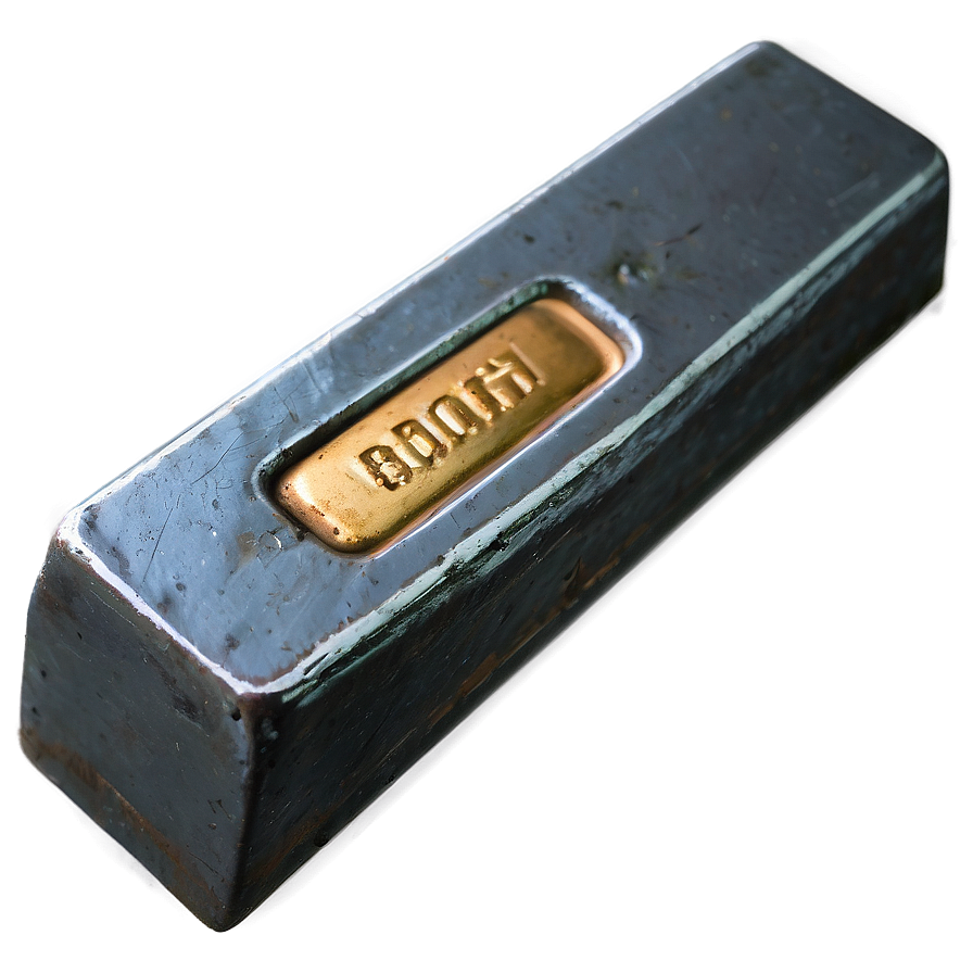 Vintage Iron Ingot Picture Png Tvg