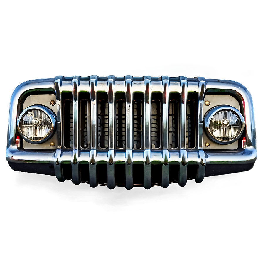 Vintage Jeep Grill Png Yar96