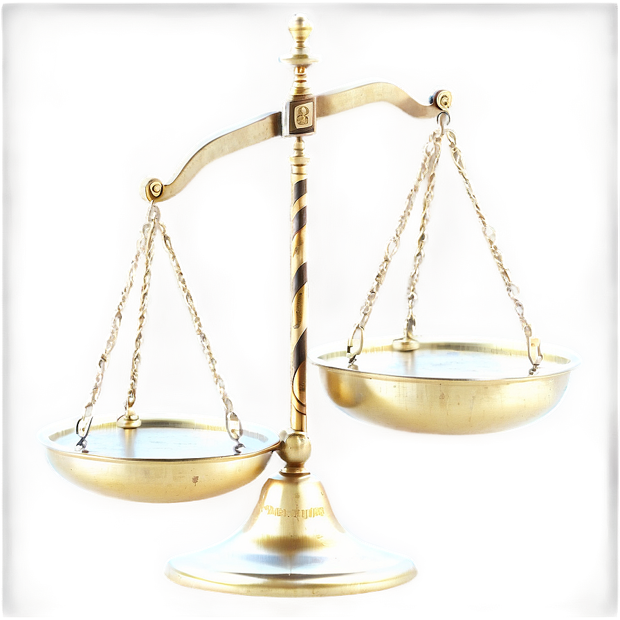 Vintage Justice Scale Png 4