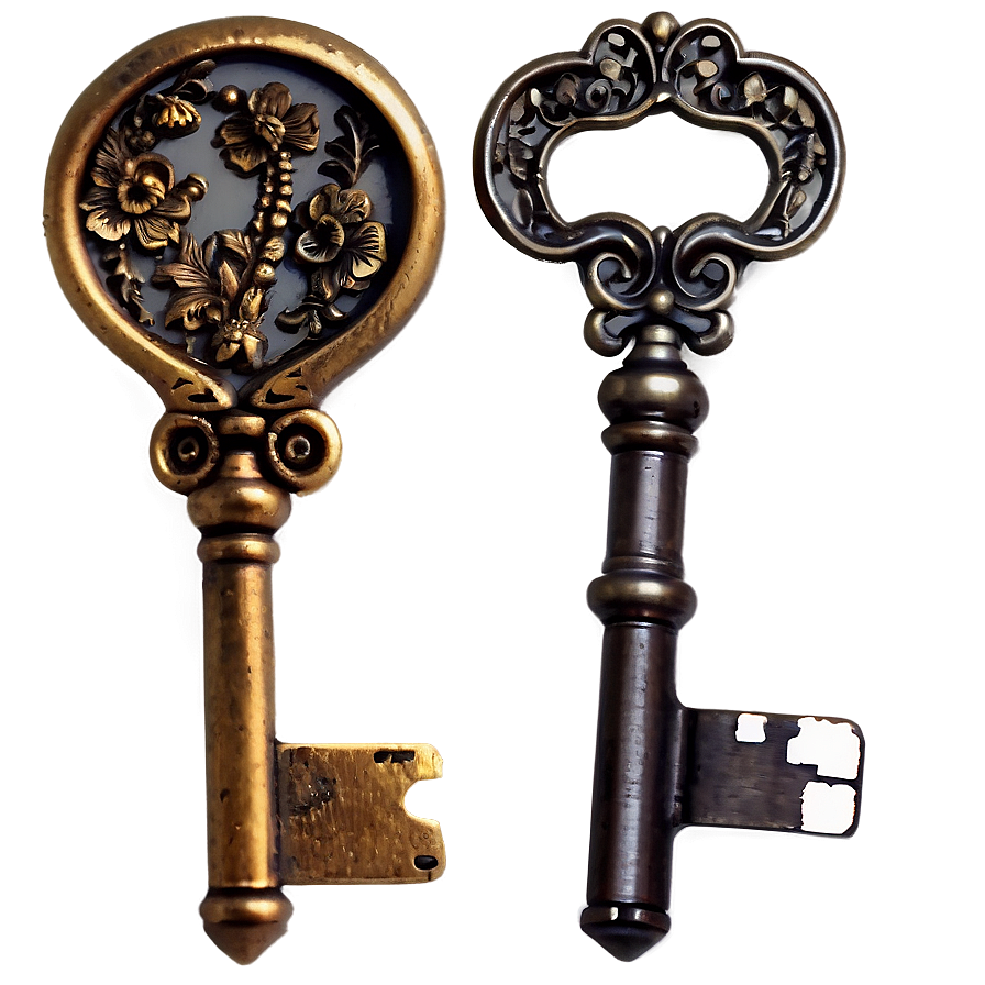 Vintage Keys Png 76