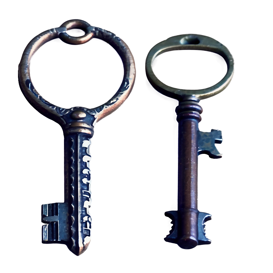 Vintage Keys Png Oqr