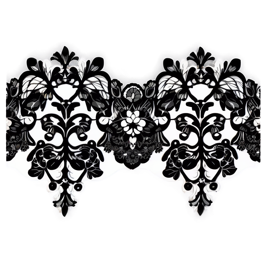 Vintage Lace Pattern Png 6