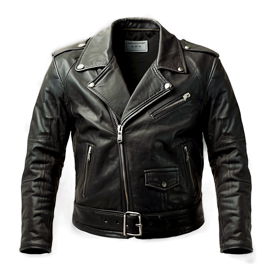 Vintage Leather Jacket Png 06252024