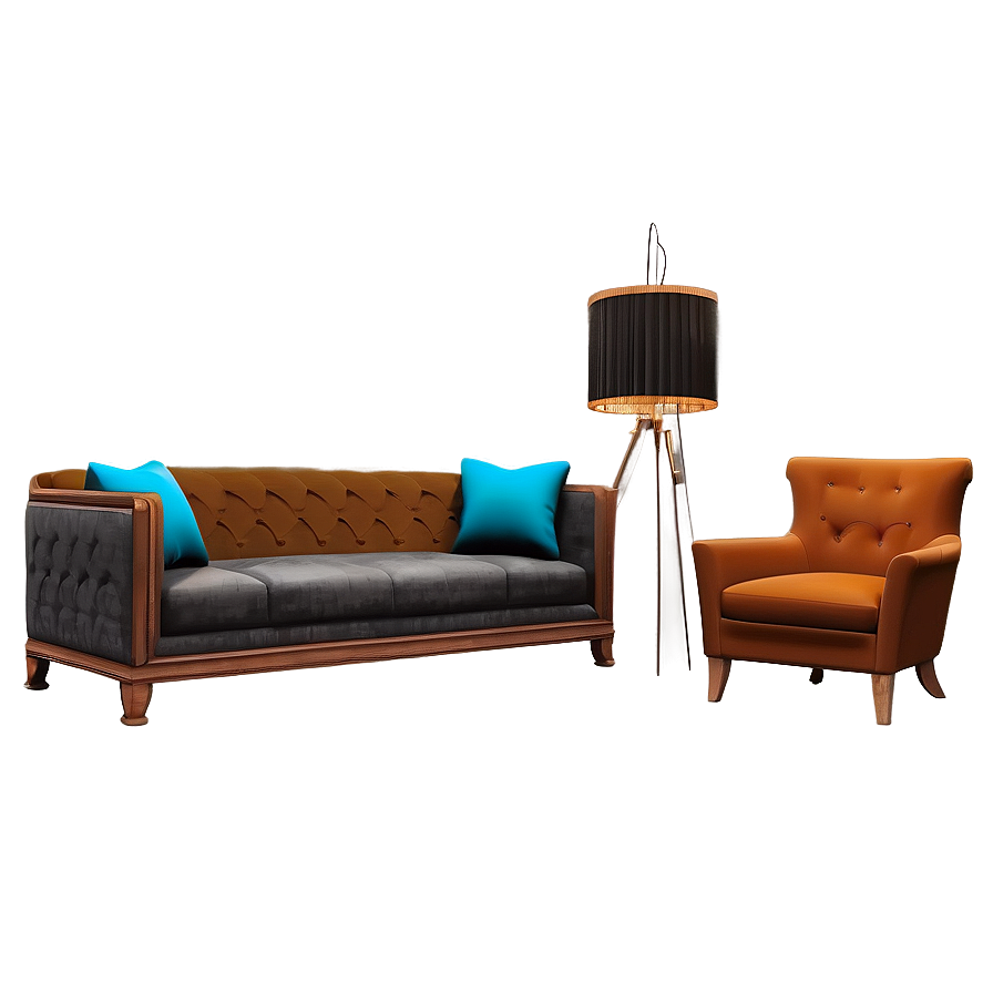 Vintage Living Room Charm Png 05242024