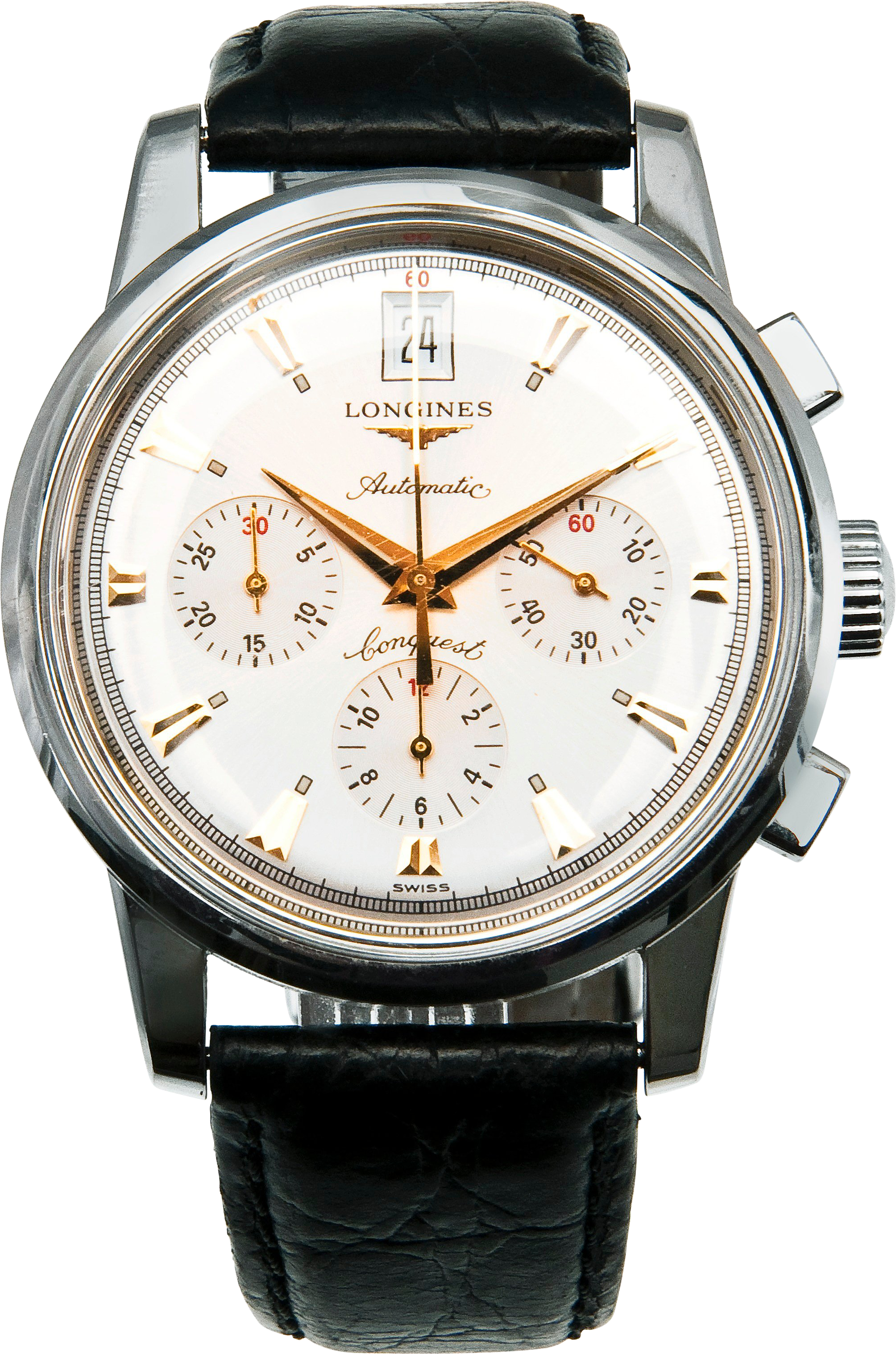 Vintage Longines Chronograph Wristwatch