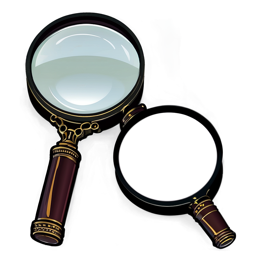 Vintage Magnifying Glass Png 61