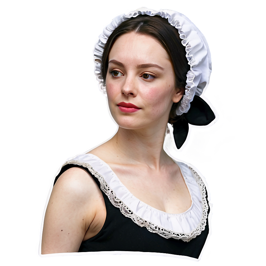 Vintage Maid Bonnet Png 91