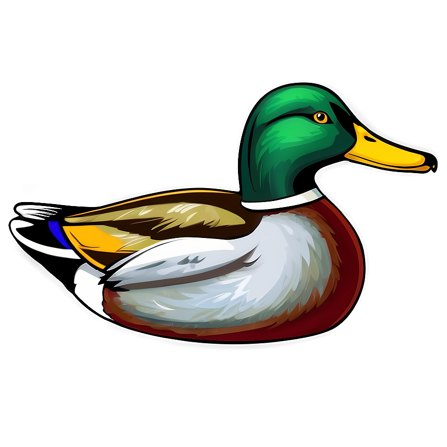 Vintage Mallard Duck Png 06262024