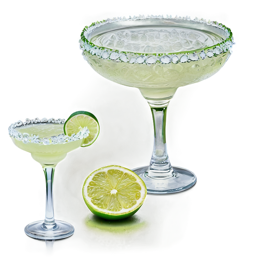 Vintage Margarita Glass Png 33