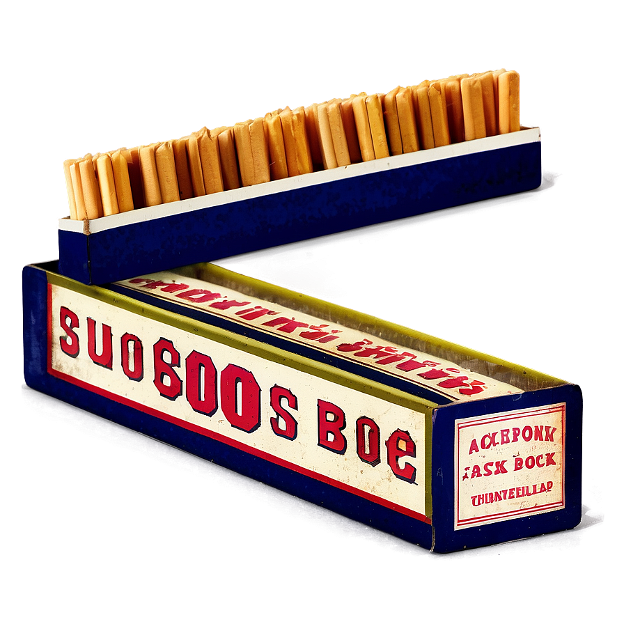 Vintage Matchbox Png 23