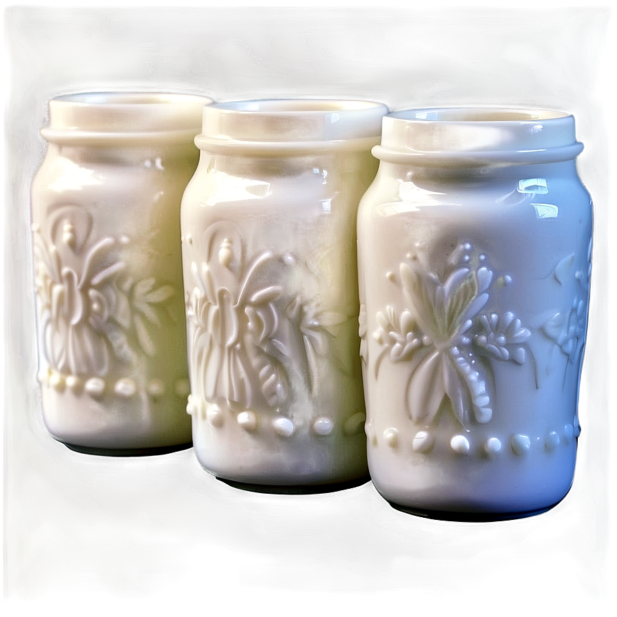 Vintage Milk Glass Png 06262024