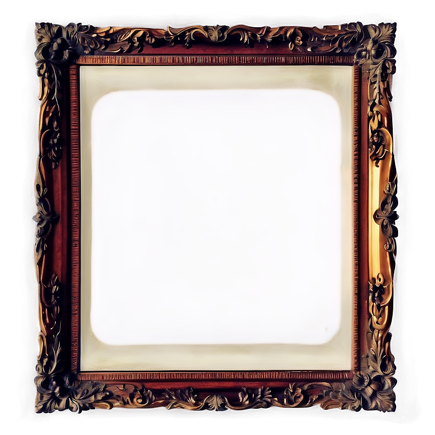 Vintage Mirror Frame Png 41