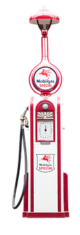 Vintage Mobilgas Special Fuel Pump