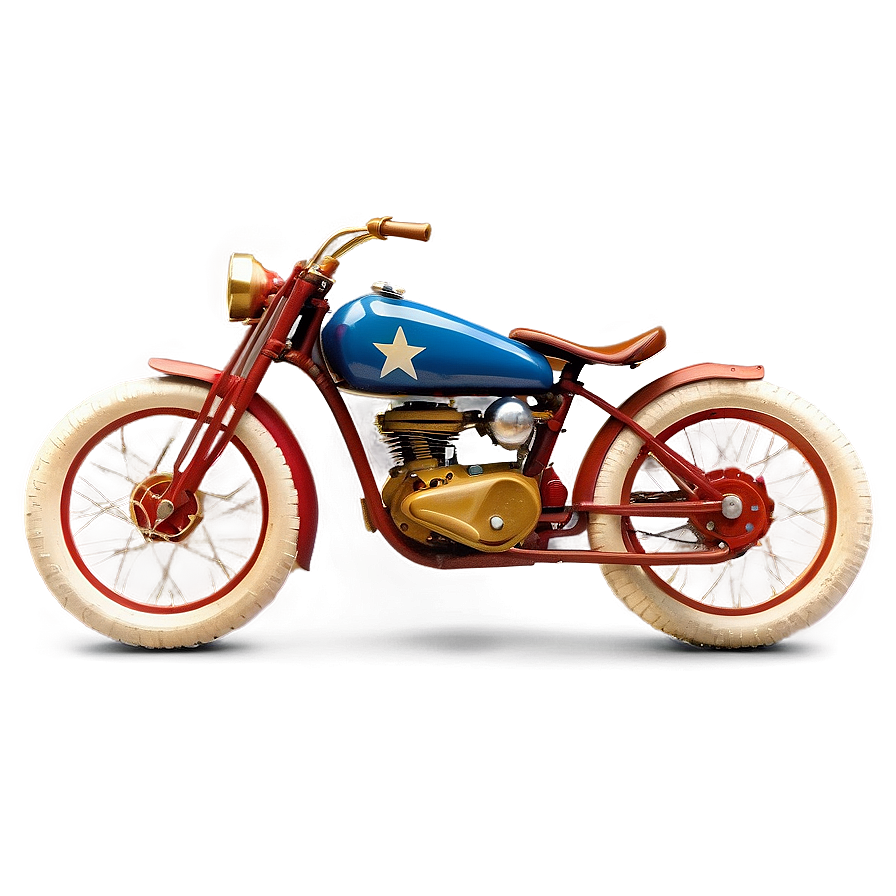 Vintage Motorbike Png Dkl