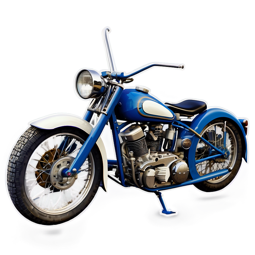 Vintage Motorcycle Png Axf