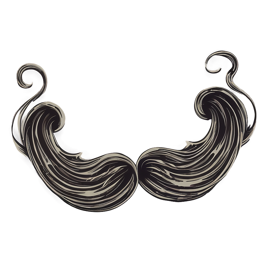 Vintage Moustache Style Png 38