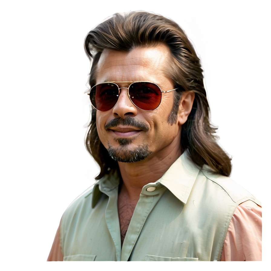 Vintage Mullet Shape Png 44