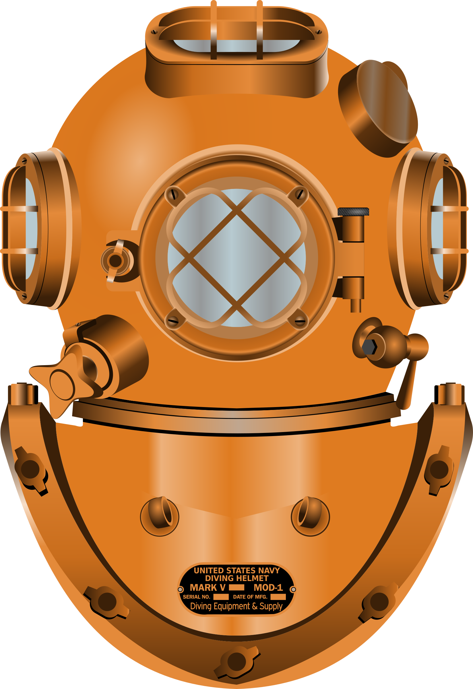 Vintage Navy Diving Helmet