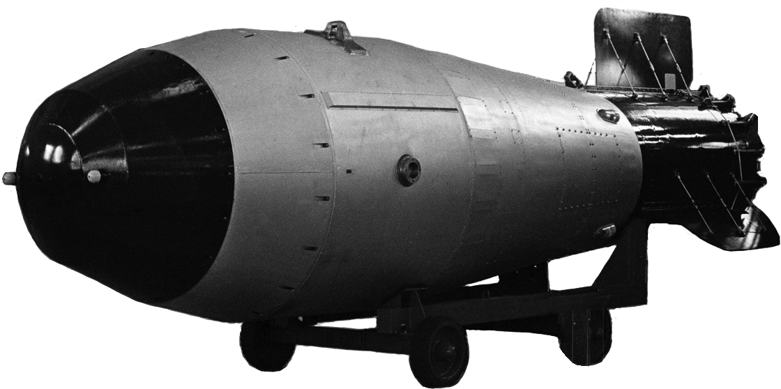 Vintage_ Nuclear_ Bomb_on_ Display