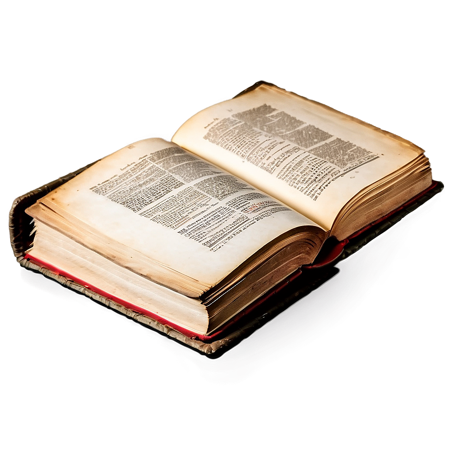 Vintage Open Book Png 74