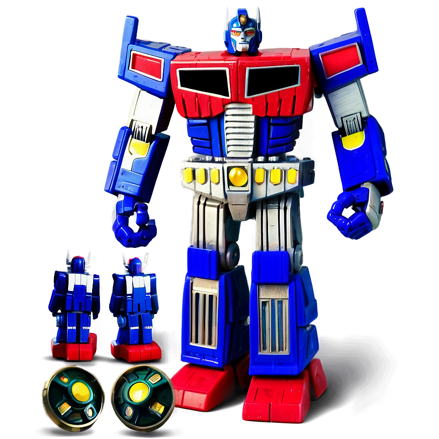 Vintage Optimus Prime Toy Design Png 05252024