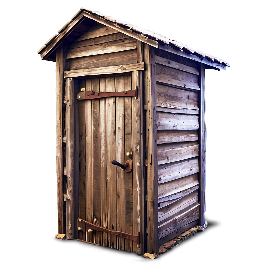 Vintage Outhouse Illustration Png 94