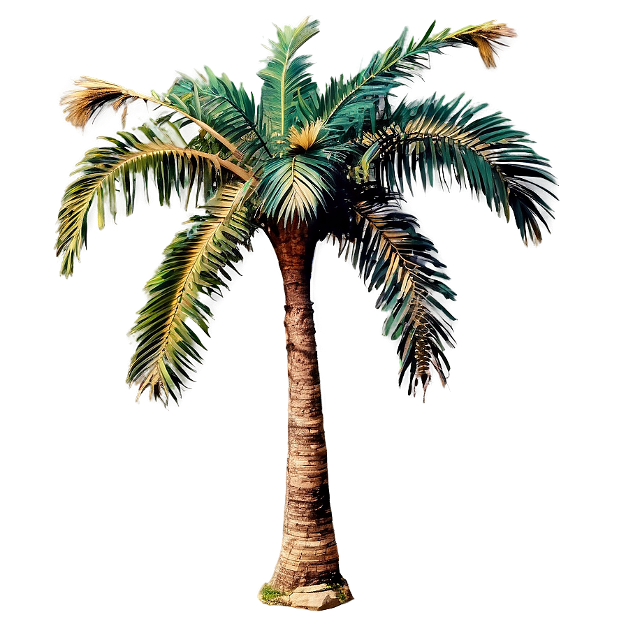 Vintage Palm Tree Png Kof