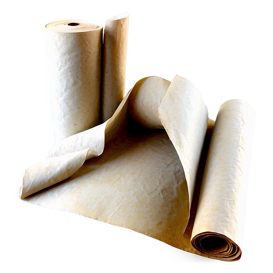 Vintage Parchment Roll Png 05232024