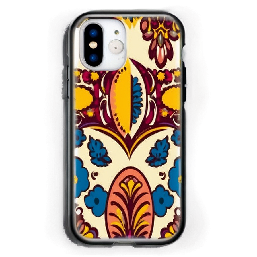 Vintage Pattern Iphone Case Png Val40