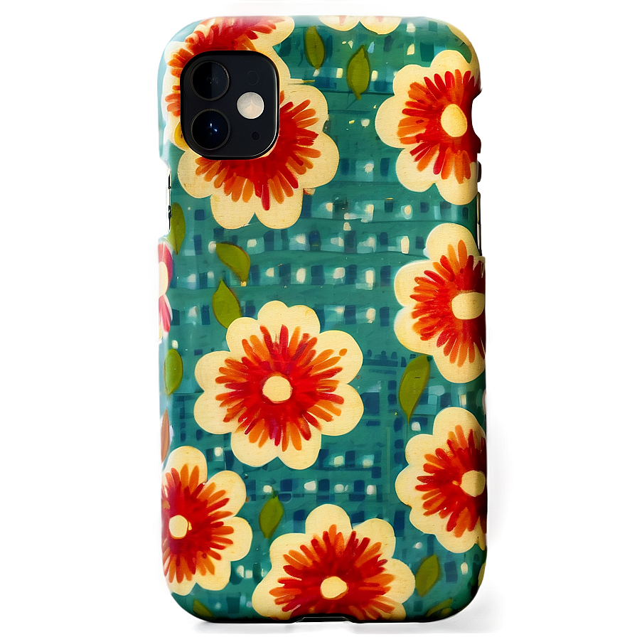 Vintage Pattern Iphone Case Png Vjm46