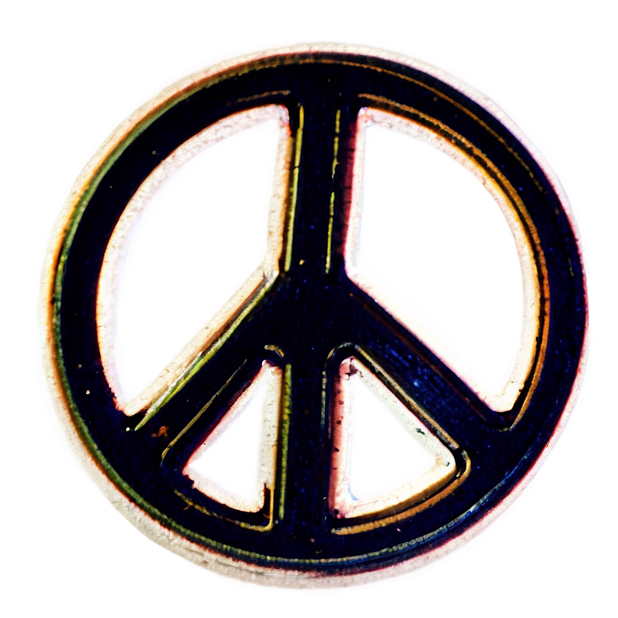 Vintage Peace Sign Png Dcp